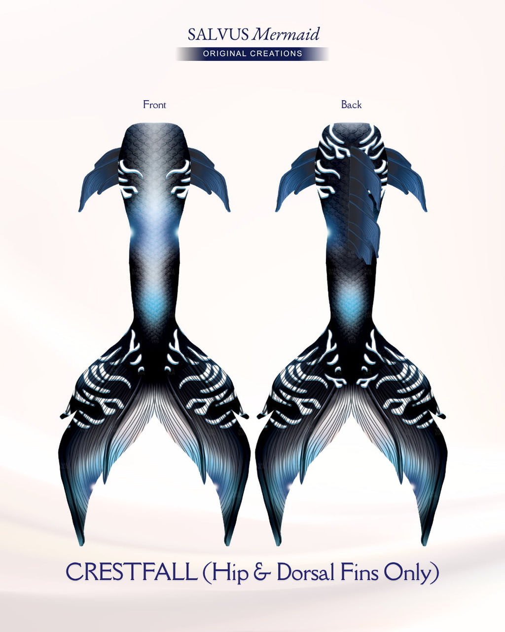 crestfall salvus original creation mermaid tail