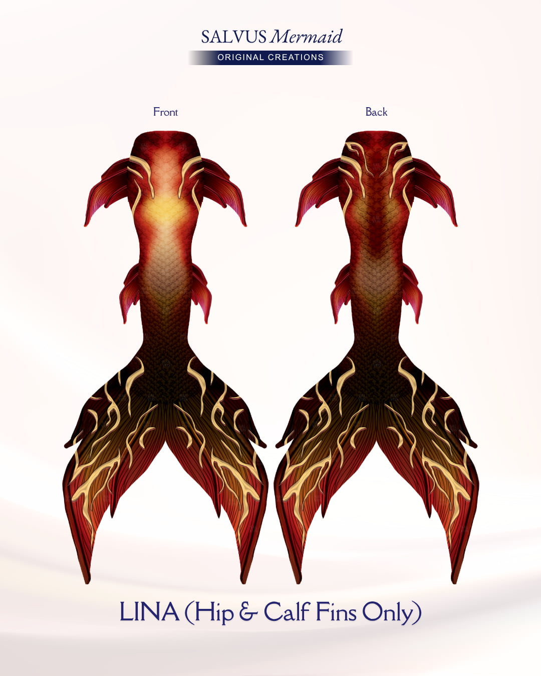 LINA – Fabric Mermaid Tail