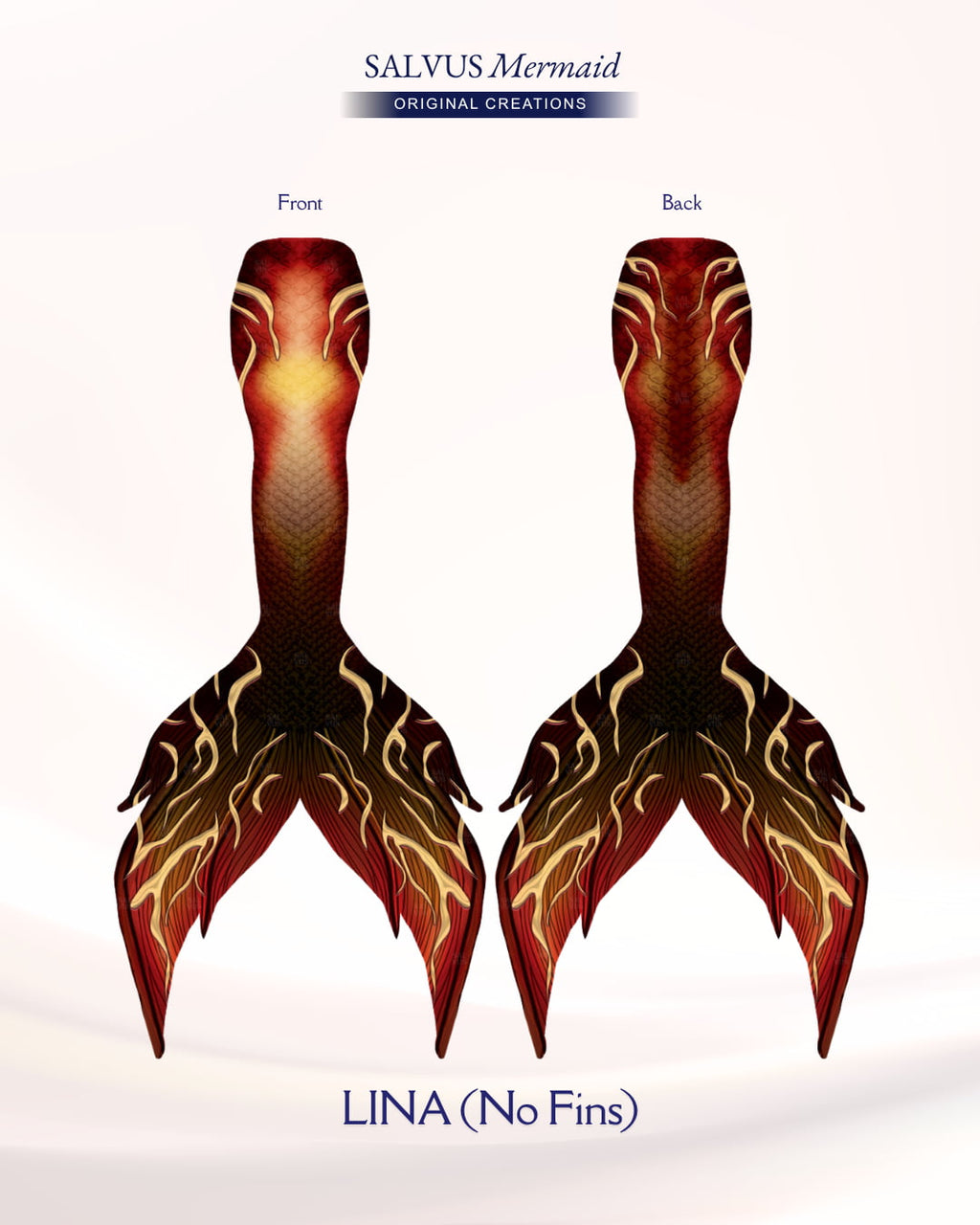 LINA – Fabric Mermaid Tail