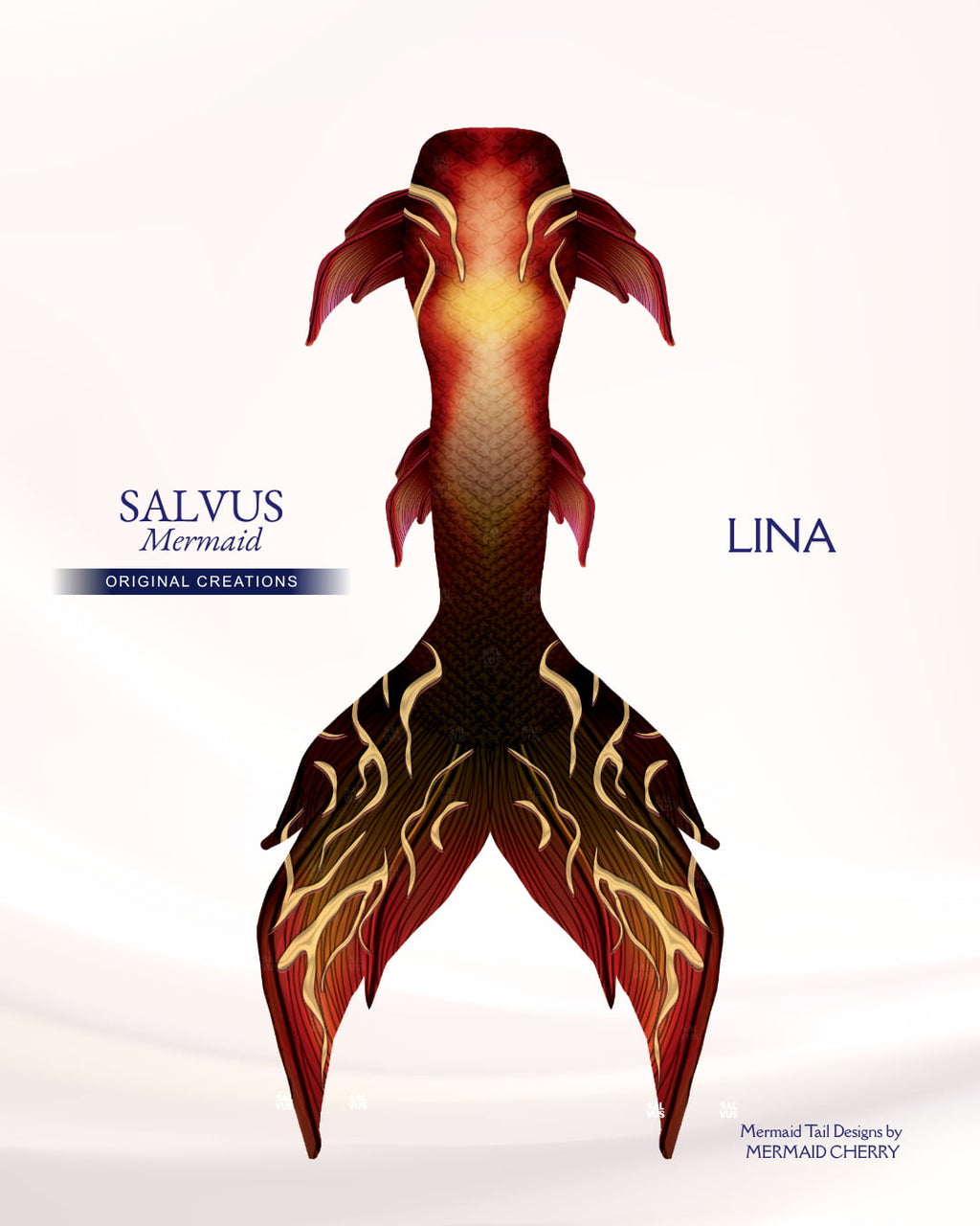 LINA – Fabric Mermaid Tail